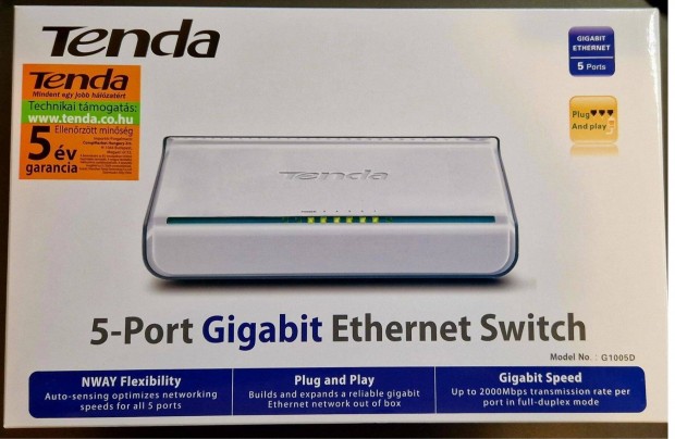 Tenda G1005D 5port Ethernet Switch