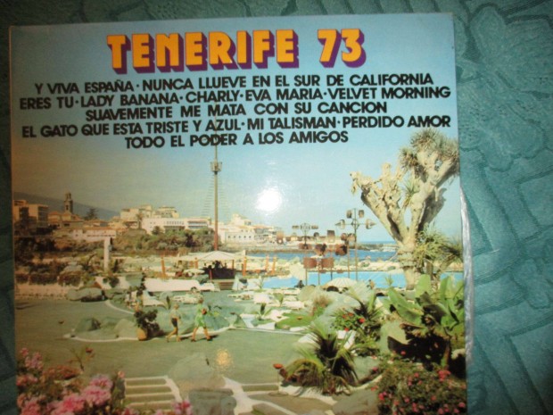 Tenerife 73 folk bakelit hanglemez elad