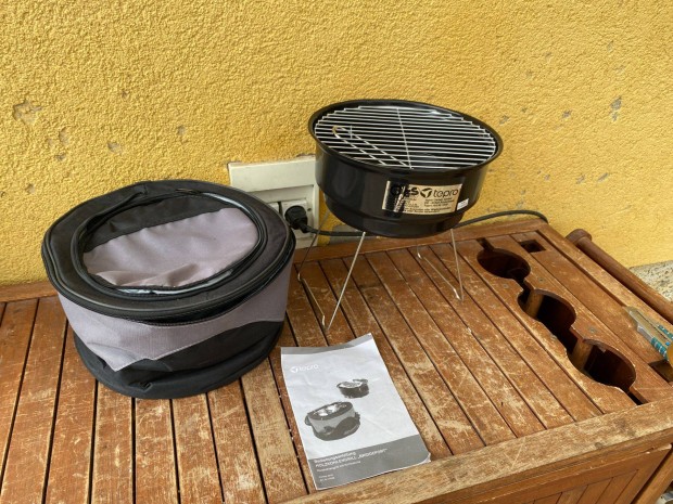 Tepro Mobil Faszenes Grill + Hűtőtáska