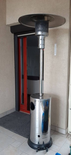 Terasz hősugárzó, gázos melegítő gomba