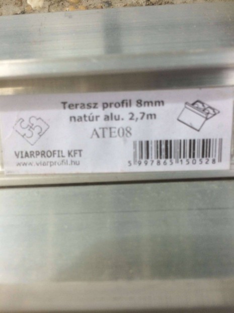 Terasz profil natr aluminium