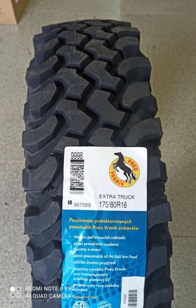 Terepjaro gumi 175/80 R16 Lada Niva