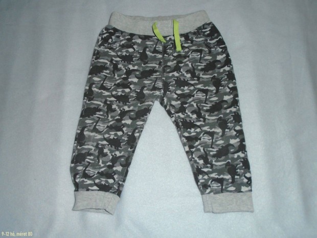 Terepmints din jogger nadrg 9-12 h (mret 80) szrke