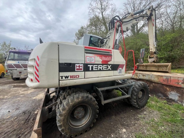 Terex TW160 gyorcsatlakozóval