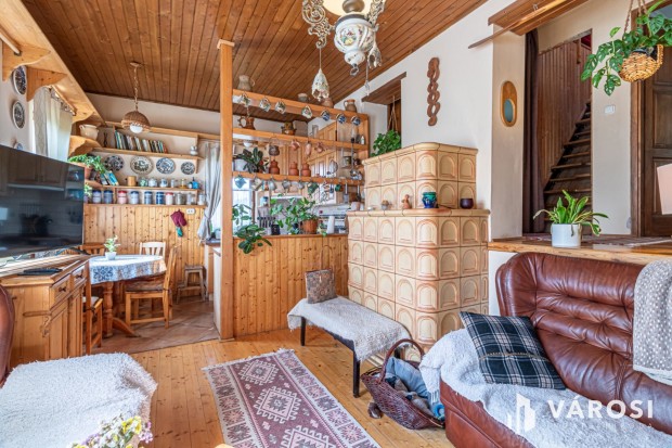 Term�szetes anyagokb�l k�sz�lt csal�di h�z Szatymazon!