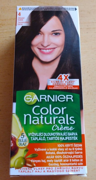 Termszetes barna szn hajfestk Garnier Color Naturals j