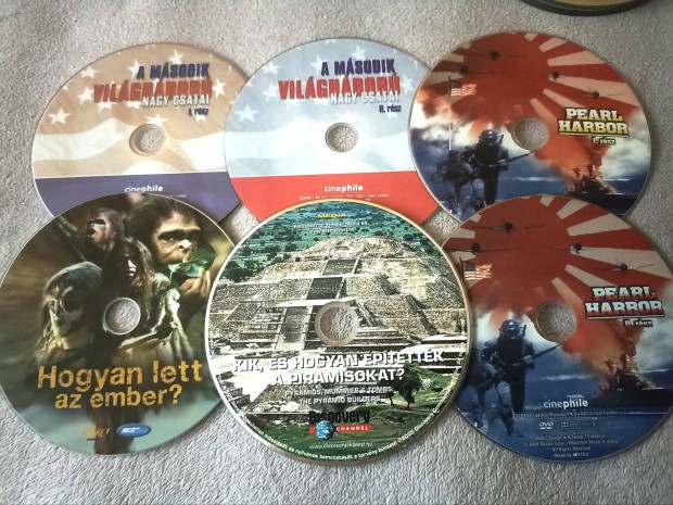 Termszetfilmek dokumentumfilmek DVD csomag 