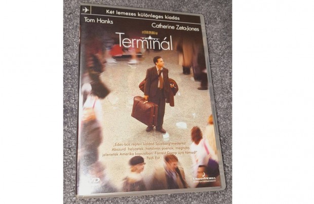 Terminl DVD (2004) Szinkronizlt, duplalemezes kiads (Tom Hanks)