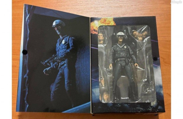 Terminator 2 T-1000 Motorcycle Cop Figura !