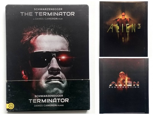 Terminator,Alien 3-4 Blu-ray Steelbook 