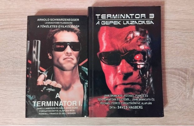 Terminator I Terminator 3 A gpek lzadsa knyv egyben