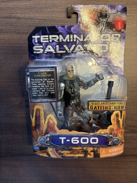 Terminator Salvation T600 akció figura (bontatlan)