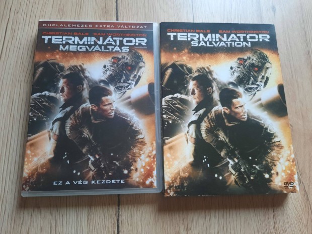 Terminator Salvation megvlts Dvd film Dupla lemezes!