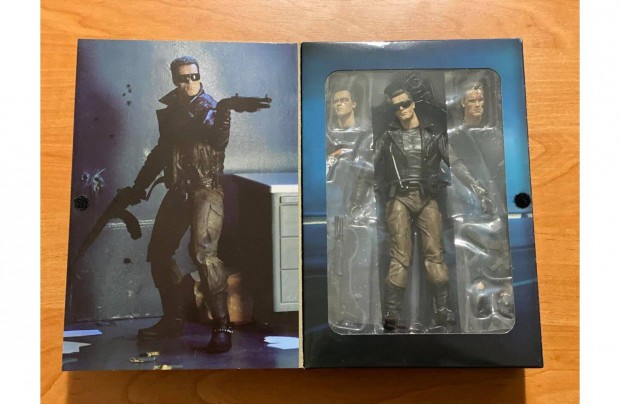 Terminator T-800 Police Station Schwarzenegger Figura !