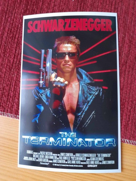 Terminator (Arnold Schwarzenegger) - fotó - ritkaság trafikáru