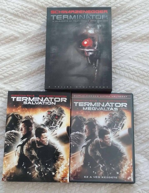 Termintor - A teljes gyjtemny (6 DVD, digipack) + ajndk