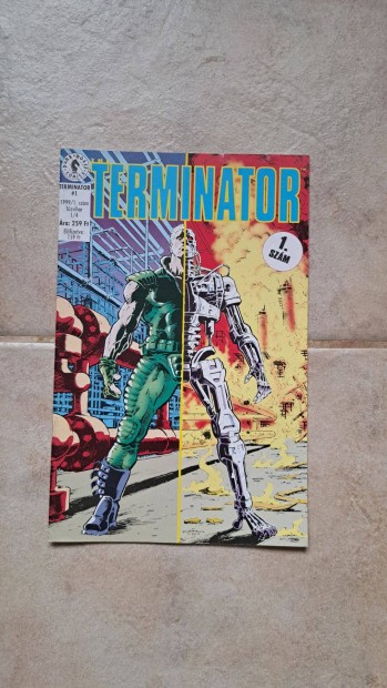 Terminator + Terminator T�zvihar k�preg�ny - Dark Horse - 1+2+3