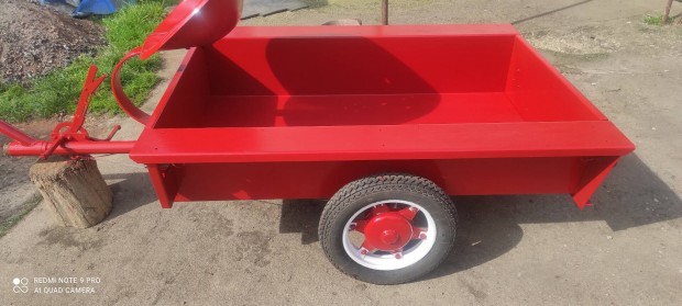 Terra mf70 kistraktor hoz utánfutó eladó