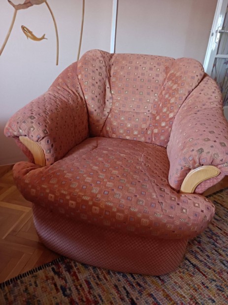 Terracotta fotel 1 db