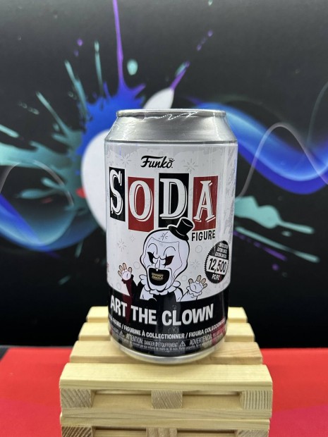 Terrifier - Art the clown funko soda 12.500pcs limitalt kiadas 