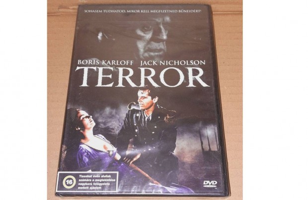 Terror DVD (1963) j, bontatlan, flis, Szinkronizlt (Jack Nicholson