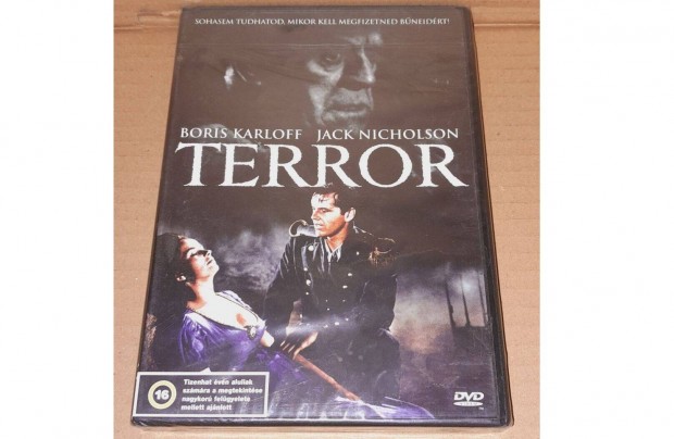 Terror DVD (1963) j, bontatlan, flis, Szinkronizlt (Jack Nicholson