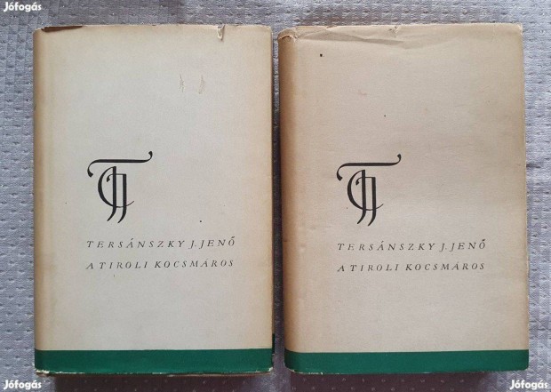 Tersnszky J. Jen: A tiroli kocsmros I. II. (elbeszlsek) 1958