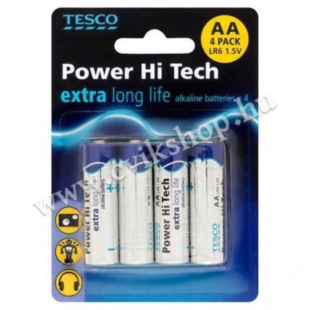 Tesco Power Hi Tech alkli elem AA 1,5V