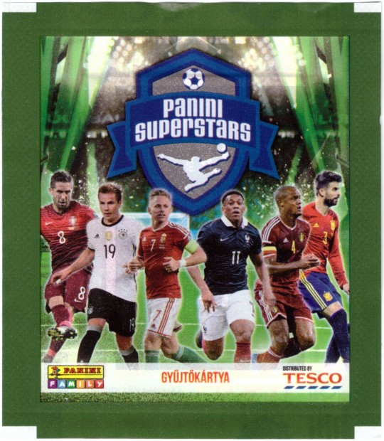 Tesco: Panini Superstars gyjtkrtya