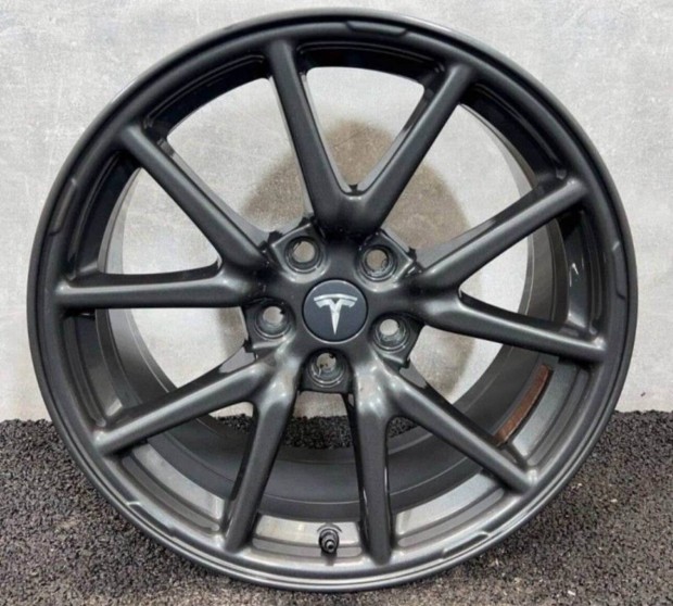 Tesla 18as gyári alufelni 5x114,3 Model3 Tpms