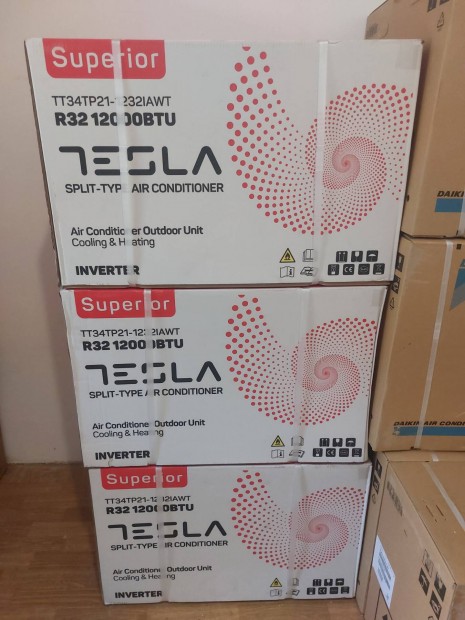 Tesla 3,5Kw klma csepptlca ftssel!