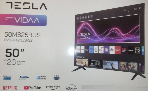 Tesla 50M345BUS LED TV, SMART (Vidaa), UHD