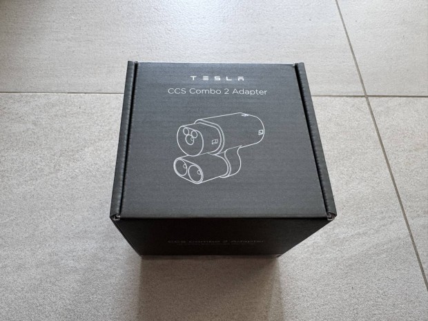 Tesla CCS Adapter �j Gy�ri