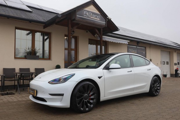 Tesla Model 3 Performance AWD (Automata) jszer...