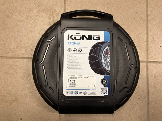 Tesla Model 3 hólánc gyári Tesla König CG-9 Model 3 hólánc bérlés is