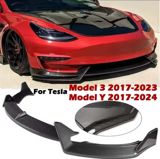 Tesla Model 3 spoiler szarny legterelo