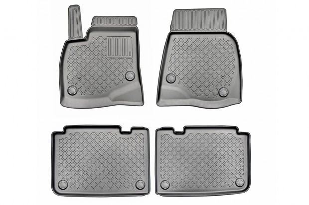 Tesla Model S Méretpontos Peremes Patentos Lábtálca Autószőnyeg