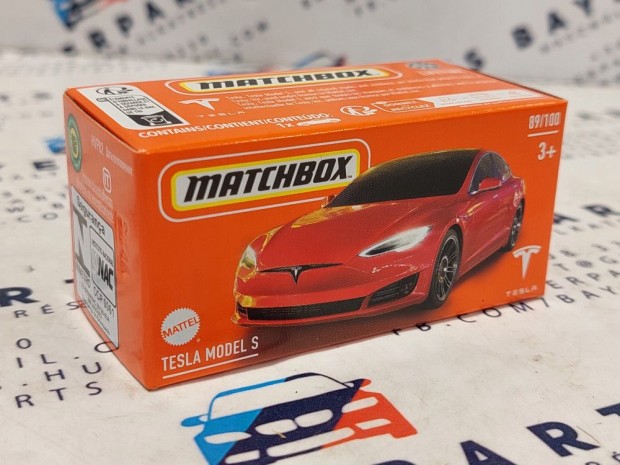 Tesla Model S - 89/100  -  Matchbox - 1:64