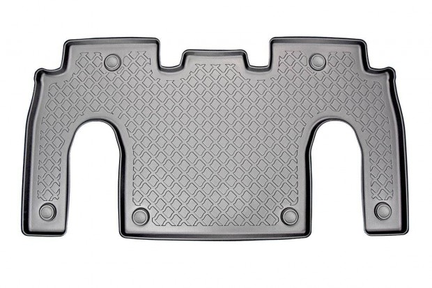 Tesla Model X 2021- 6 személyes második/harmadik sor Peremes Lábtálca