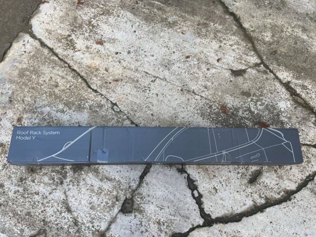 Tesla Model Y csomagtartó Model Y Roof Rack System bérlés is gyári
