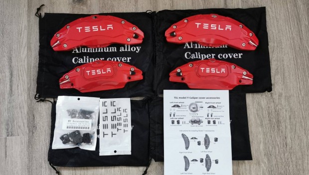 Tesla Model Y fk fknyereg burkolat brake caliper cover