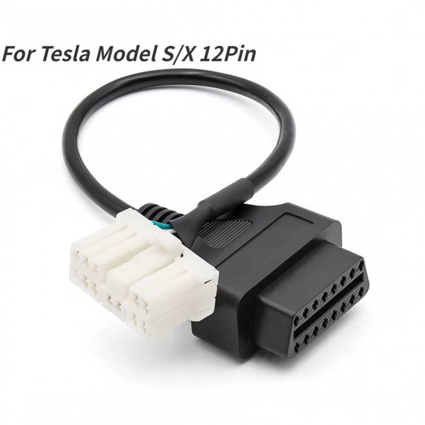 Tesla OBD �talak�t� k�bel 12 PIN Tesla diagnosztika