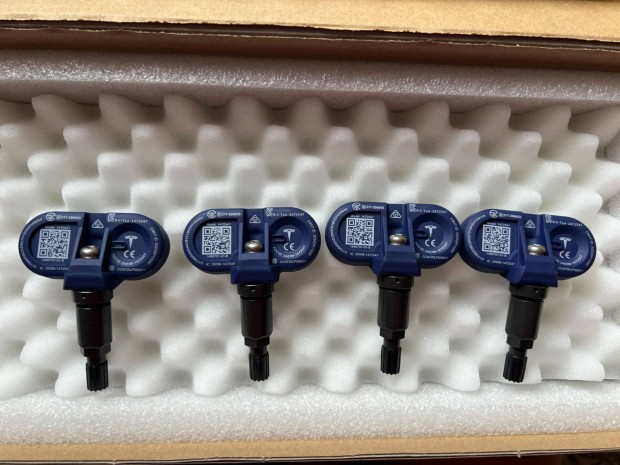 Tesla Tpms BLE szenzor, Tesla bluetooth szenzor fekete Gyári új 4db