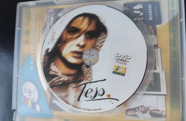 Tess / Egy tiszta n DVD - Nastassja Kinski - Roman Polnanski