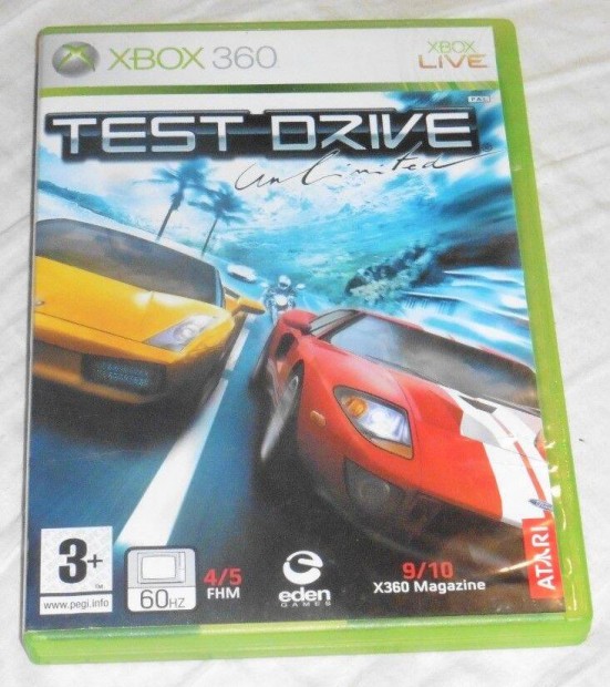 Test Drive Unlimited 1. (TDU1) (Autverseny) Gyri Xbox 360 Jtk