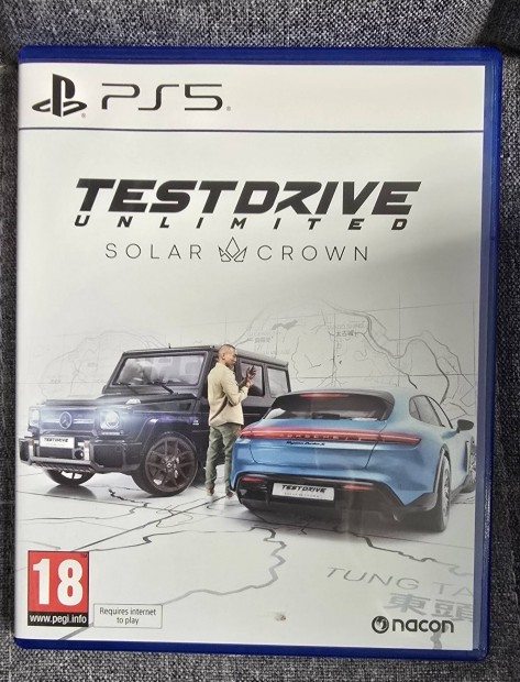 Test Drive Unlimited Solar Crown Ps5 hasznlt jtk Playstation 5