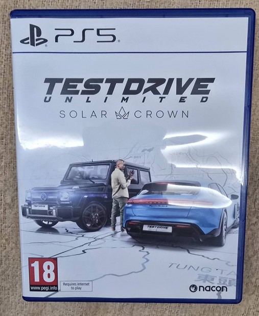 Test Drive Unlimited Solar Crown Ps5 hasznlt jtk Playstation 5 