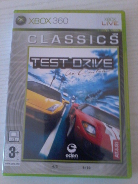 Test Drive Xbox 360 jtk elad.(nem postzom)
