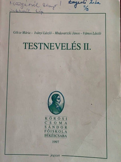 Testnevels II. tanknyv