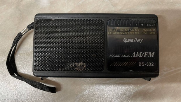 Tesztelt AM/FM zsebrádió BS-332